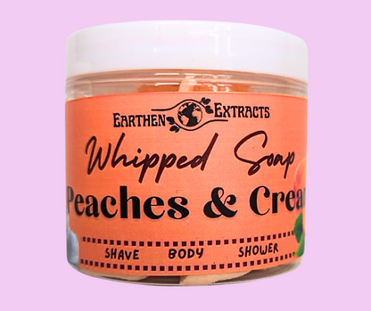 Peaches And Cream Whipped Soap 150g