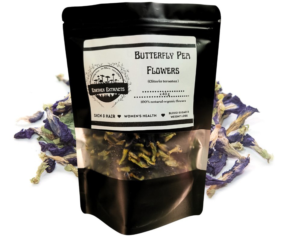 Butterfly Pea Flowers Tea 40g - Earthen Extracts