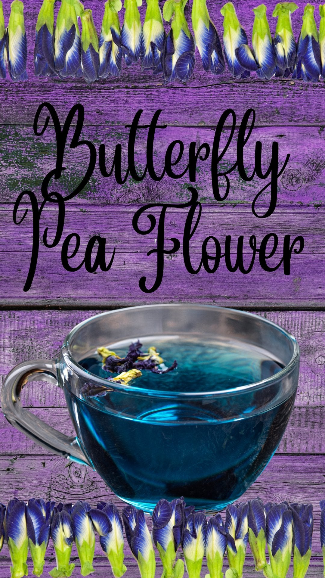 Butterfly Pea Flowers Tea 40g - Earthen Extracts