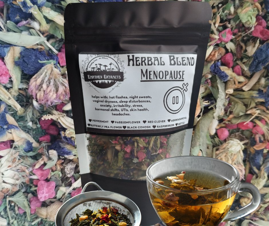 Herbal Blend Menopause Loose Tea 40g - Earthen Extracts