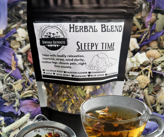 Herbal Blend Sleepy Time Loose Tea 40g - Earthen Extracts