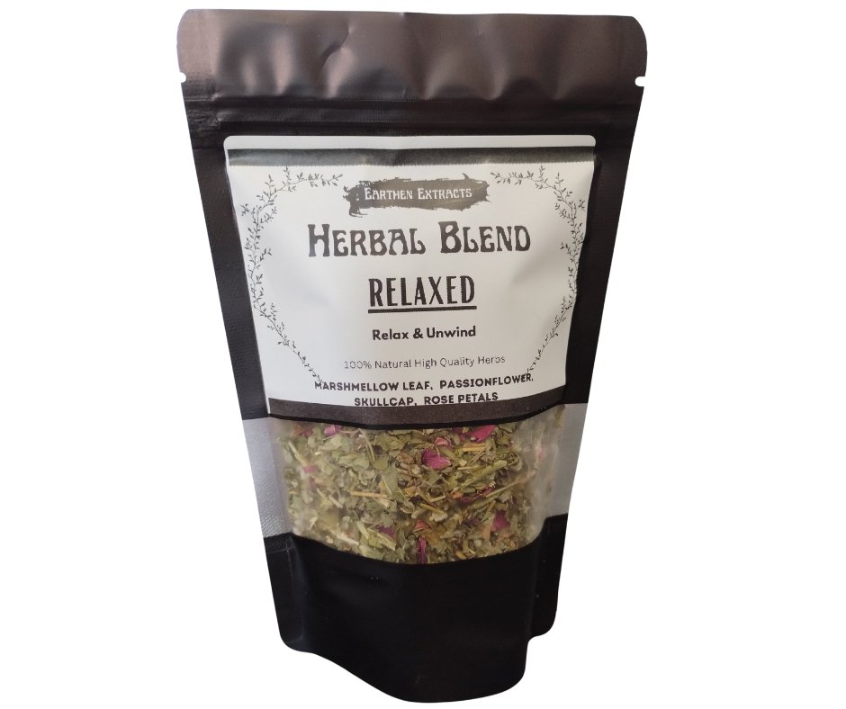 Relaxed Herbal Blend Loose Tea / Smoke 35g - Earthen Extracts